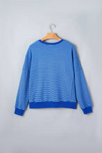 Load image into Gallery viewer, Emilie Striped Pullover - Royal