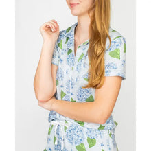 Load image into Gallery viewer, Hydrangea Pajama Set With Pants