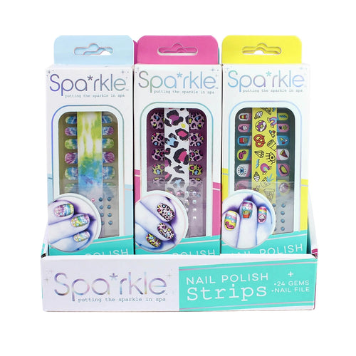 Sparkle Nail Polish Strips