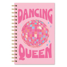 Load image into Gallery viewer, Dancing Queen Spiral Notebook