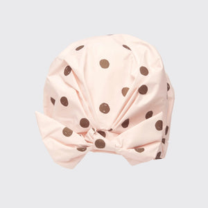 Kitsch Luxury Shower Cap - Blush Dot