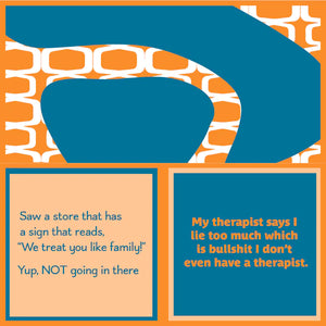 Therapist Napkins - Drinks On Me