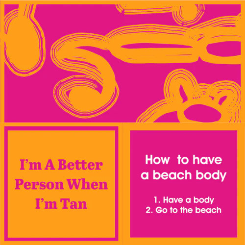 Beach Body Napkins - Drinks On Me