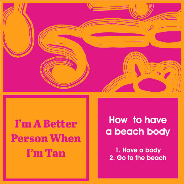 Beach Body Napkins - Drinks On Me