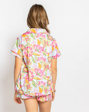 Load image into Gallery viewer, Girl's Summer Bouquet Sleep Shorts Set