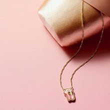Load image into Gallery viewer, Kendra Scott Ballet Necklace - Gold Blush Mother of Pearl