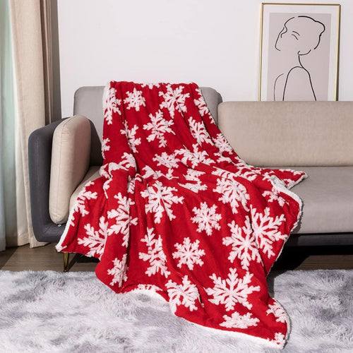 Snowflake Throw Blanket