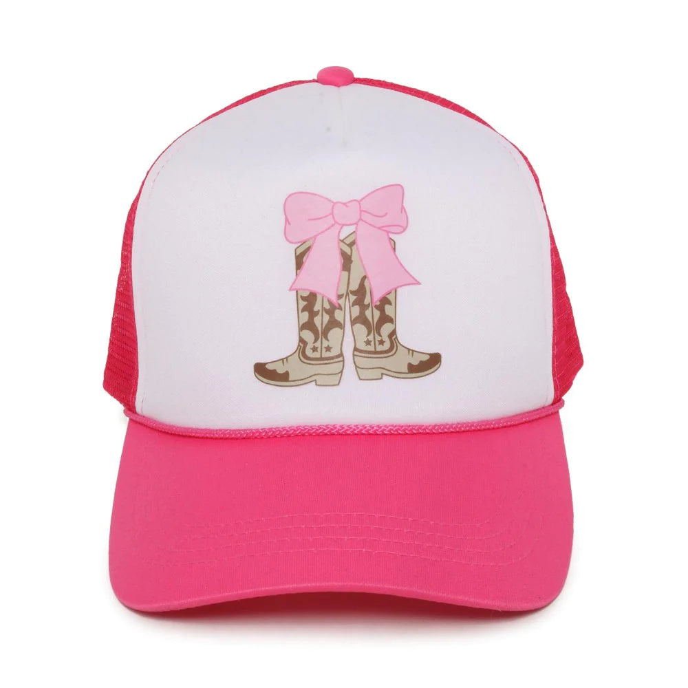 Boots & Bows Trucker Cap