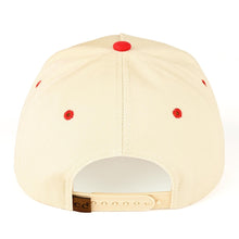 Load image into Gallery viewer, "Put It On My Husband's Tab" Puff Embroidered Trucker Hat - Red