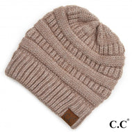 CC Classic Beanie - Light Taupe Mix