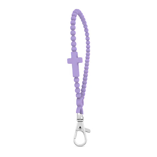 Jesus Loop Keychain Wristlet - Orchid - by Ryan & Rose