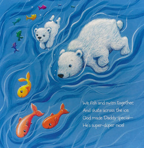 God Made Daddy Special Children's Board Book