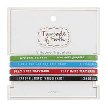 Load image into Gallery viewer, Silicone Bracelet Pack - Live
