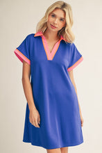 Load image into Gallery viewer, Bright &amp; Bold Dress - Royal Blue