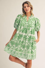 Load image into Gallery viewer, Boho Babe Dress - Green