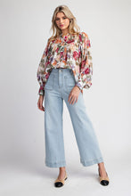 Load image into Gallery viewer, Regina Vintage Floral Blouse - Rose