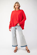 Load image into Gallery viewer, Stay Cozy Sweater - Red Apple