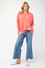 Load image into Gallery viewer, Stay Cozy Sweater - Electric Pink