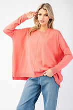Load image into Gallery viewer, Stay Cozy Sweater - Electric Pink