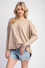 Load image into Gallery viewer, Stay Cozy Sweater - Oatmeal