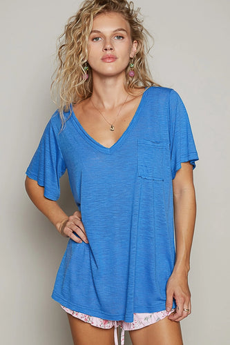 The Lana Top - Ultramarine