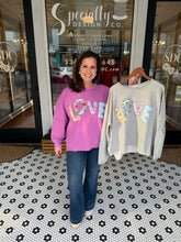 Load image into Gallery viewer, Quilted Love Top by Easel - GRAY