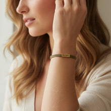 Load image into Gallery viewer, Sentiment Cord Bracelet by Lenny and Eva