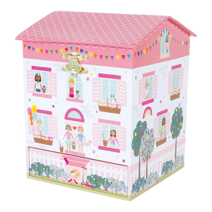 Girl's Musical Jewelry Box - Doll House