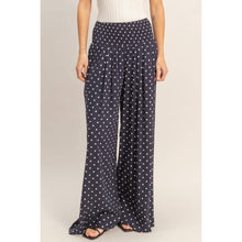 Load image into Gallery viewer, Fancy Dot Wide-Leg Pants - Oatmeal