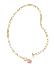 Load image into Gallery viewer, Kendra Scott Daphne Gold Chain Necklace in Sunrise Watercolor Illusion