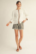 The Safari Short - Leopard Print