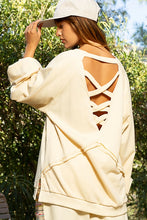 Load image into Gallery viewer, The Crissy Pullover - Cream