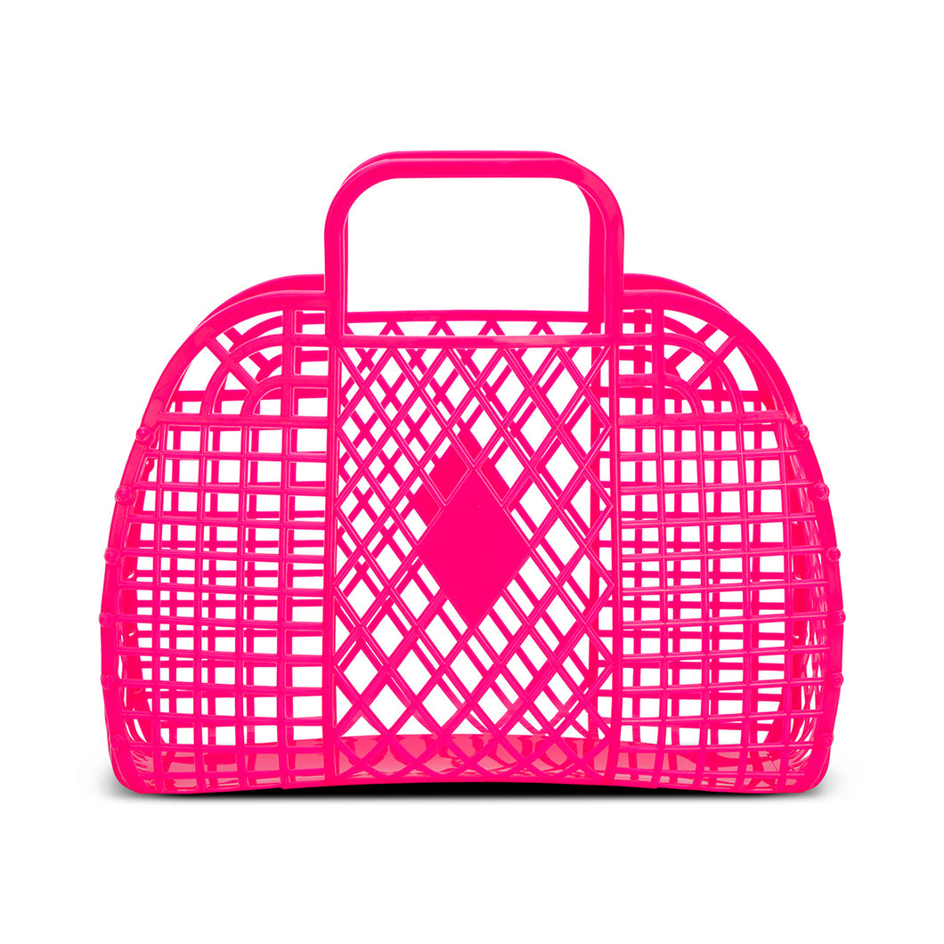 Small Jelly Bag - Neon Pink