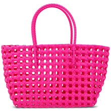 Load image into Gallery viewer, Small Woven Tote - Pink