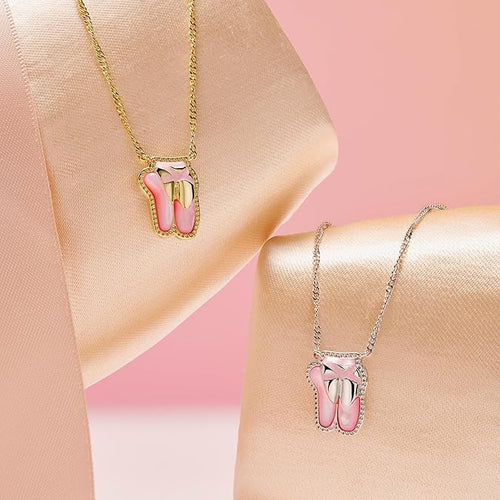Kendra Scott Ballet Necklace - Silver Blush Mother of Pearl