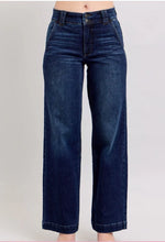 Load image into Gallery viewer, Judy Blue HW Dark Wash Wide Leg Jean