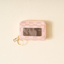 Load image into Gallery viewer, The Darling Effect Zip-Around Wallet - Blush Check