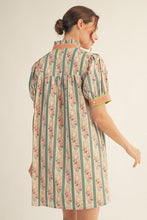 Load image into Gallery viewer, Raimi Floral Dress - Jade Mix
