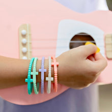 Load image into Gallery viewer, Jesus Bracelet Stack in Mermaid - Large - by Ryan &amp; Rose