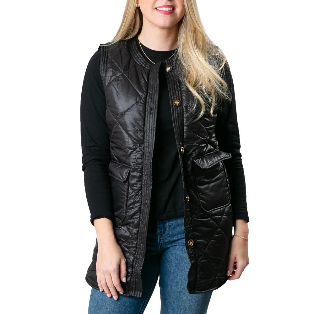 Zara Vest - Black