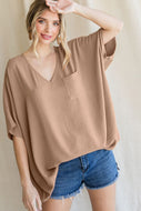The Sydney Basic Tee - Toast