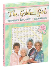 Load image into Gallery viewer, Golden Girls Word Search, Quips, Quotes and Coloring Book