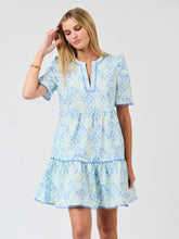 Load image into Gallery viewer, Adelyn Dress - Larkspur Fields Blue by Mary Square