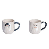 Pearl Bow Ghost Mugs