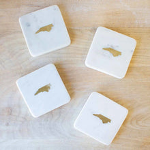 Load image into Gallery viewer, North Carolina Marble Coasters