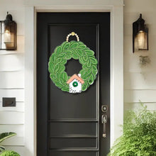 Load image into Gallery viewer, DK Designs Door Hanger - Wreath w/ House Mini