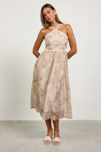Paisley Dreams Halter Dress