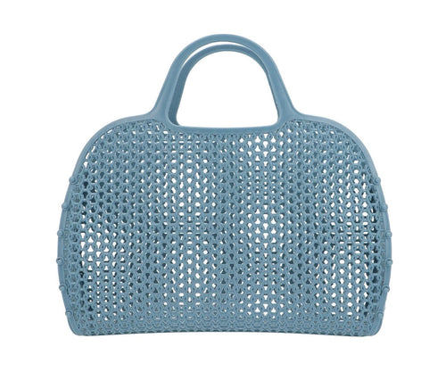 Retro Vintage Beach Bag - Blue