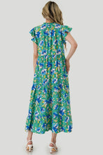Load image into Gallery viewer, Betsy Midi Dress - Green Floral