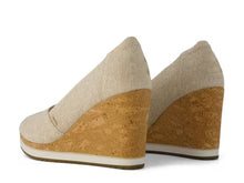 Load image into Gallery viewer, TOMS Shoes - Essential Wedge - Champagne Tonal Woven